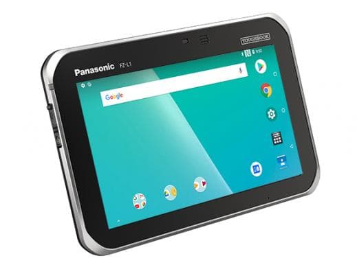 Panasonic Toughbook FZ-L1, 17,8 cm (7"), 1280 x 720 pikseliä, 16 GB, 2 GB, Android 8.1, Musta, Hopea
