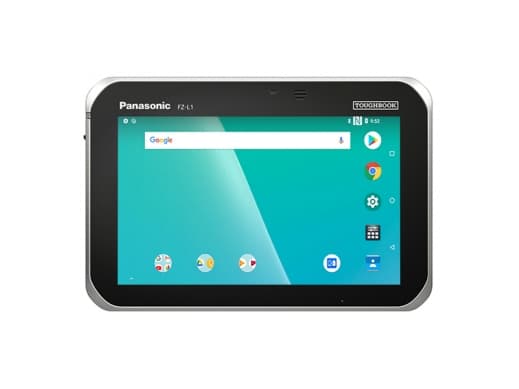 Panasonic Toughbook FZ-L1, 17,8 cm (7"), 1280 x 720 pixlar, 16 GB, 2 GB, Android 8.1, Svart, Silver Svart, Silver