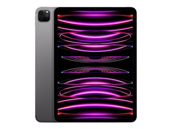Apple 11-inch iPad Pro Wi-Fi + Cellular - 4. generasjon - tablet - 128 GB - 11" IPS (2388 x 1668) - 3G, 4G, 5G - romgrå