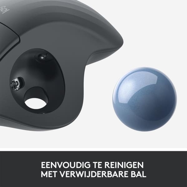 Logitech M575 ERGO Trådlös Trackball-mus - Grafit
