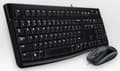 Miniatyrbild 1 av 5: Logitech Desktop MK120 tangentbord USB QWERTZ Ungersk Svart