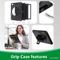 Pikkukuva 4 / 4: 4smarts Rugged GRIP Samsung Galaxy Tab A8 kotelo, musta