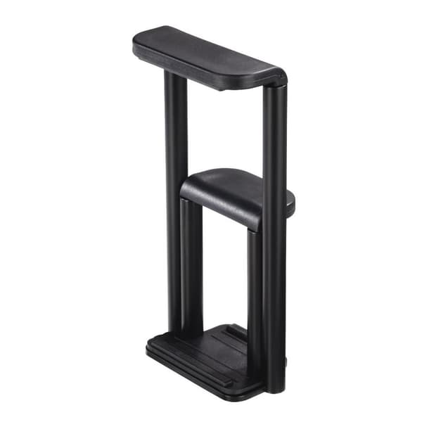 Hama smartphone/tablet holder 2i1, 1/4" Sort