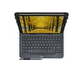Miniatyrbillede 3 af 5: Logitech Universal Folio tablettaske med trådløst tastatur, Bluetooth, 2-års batterilevetid, til 9"- 10" tablets, Apple, Android & Windows OS, tysk QW