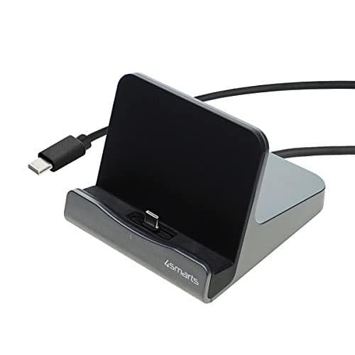 4smarts VoltDock - Laddningsställ - 60 Watt - 3 A - PD, QC (USB-C) - Gun Metal
