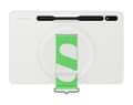 Miniatyrbild 1 av 8: Samsung Galaxy Tab S8 - Silikonfodral med rem - Vit
