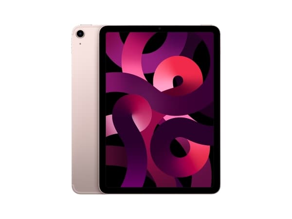 Apple 10.9-inch iPad Air Wi-Fi + Cellular - 5:e generation - surfplatta - 256 GB - 10.9" IPS (2360 x 1640) - 3G, 4G, 5G - rosa