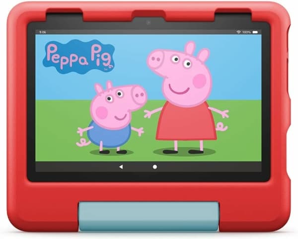 Amazon Fire HD 8 Kids Edition - 12th generation - tablet - Fire OS - 32 GB - 8" IPS (1280 x 800) - microSD-spor - rød
