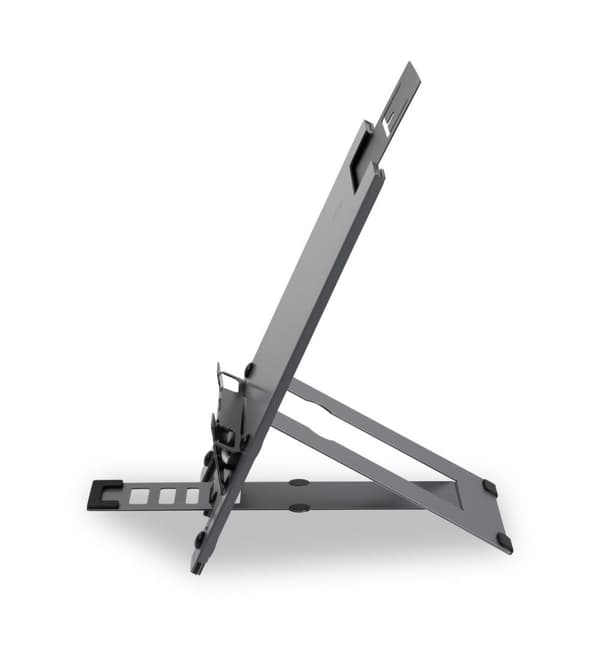 Bakker Elkhuizen Ergo-Q Hybrid Pro Dark Grey Tablett/laptop-ställ