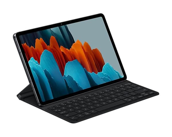 Samsung Bogomslag Tastatur - Tab S7 - Sort