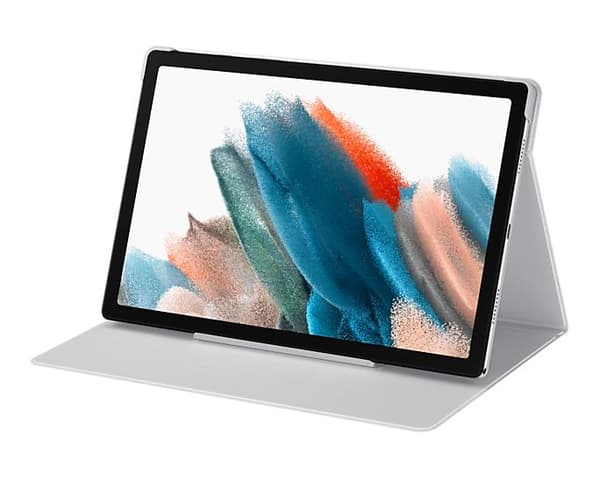 Samsung Bokfodral - Samsung Galaxy Tab A8 - 10,5 tum - Silver