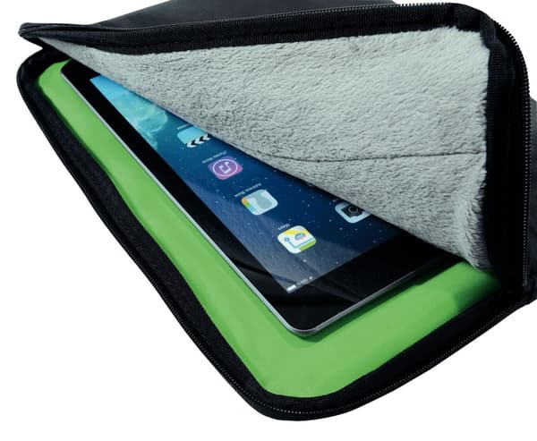 Leitz, universalskydd för 10-tums surfplattor, e-boksläsare, smartphones, batteripaket, laddare, polyester, komplett, svart, 62930095