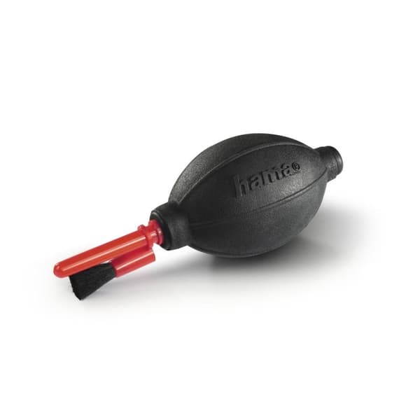 Hama Optic Dry - Enhedsrengøringssæt - digitalkamera - mesh - mikrofiber - sort - rød - 1,3 cm - 4 stk (00005954)