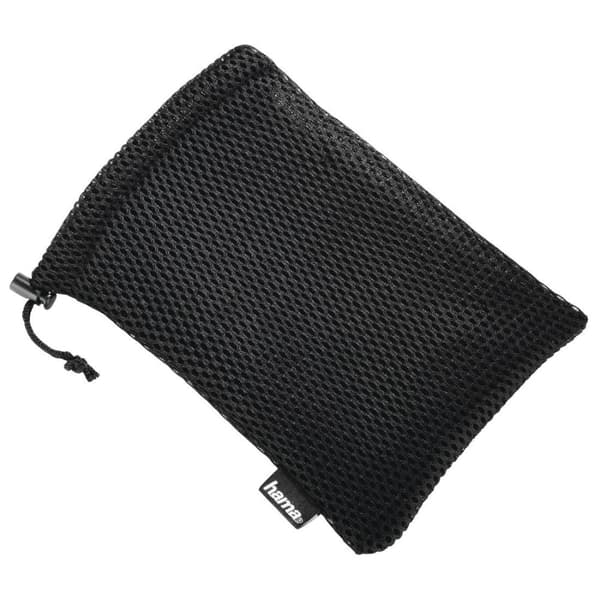 Hama Optic Dry - Rengöringsset för enheter - digitalkamera - mesh - mikrofiber - svart - röd - 1,3 cm - 4 st (00005954)