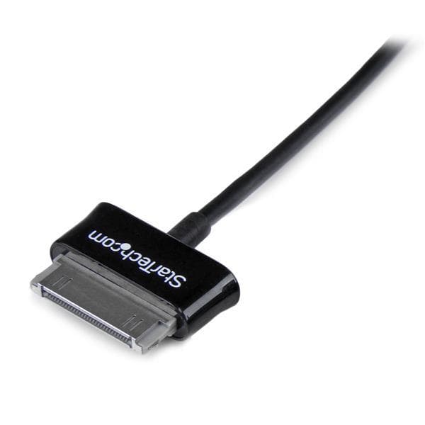 StarTech.com Dock-stik til USB-kabel til Samsung Galaxy Tab - Tablet-opladnings-/datakabel - USB - 24/30 AWG - USB Type A 4-benet (M) - Samsung 30-ben
