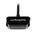 Miniatyrbillede 4 af 4: StarTech.com Dock-stik til USB-kabel til Samsung Galaxy Tab - Tablet-opladnings-/datakabel - USB - 24/30 AWG - USB Type A 4-benet (M) - Samsung 30-ben