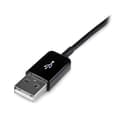 Miniatyrbillede 2 af 4: StarTech.com Dock-stik til USB-kabel til Samsung Galaxy Tab - Tablet-opladnings-/datakabel - USB - 24/30 AWG - USB Type A 4-benet (M) - Samsung 30-ben