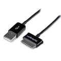 Miniatyrbillede 1 af 4: StarTech.com Dock-stik til USB-kabel til Samsung Galaxy Tab - Tablet-opladnings-/datakabel - USB - 24/30 AWG - USB Type A 4-benet (M) - Samsung 30-ben