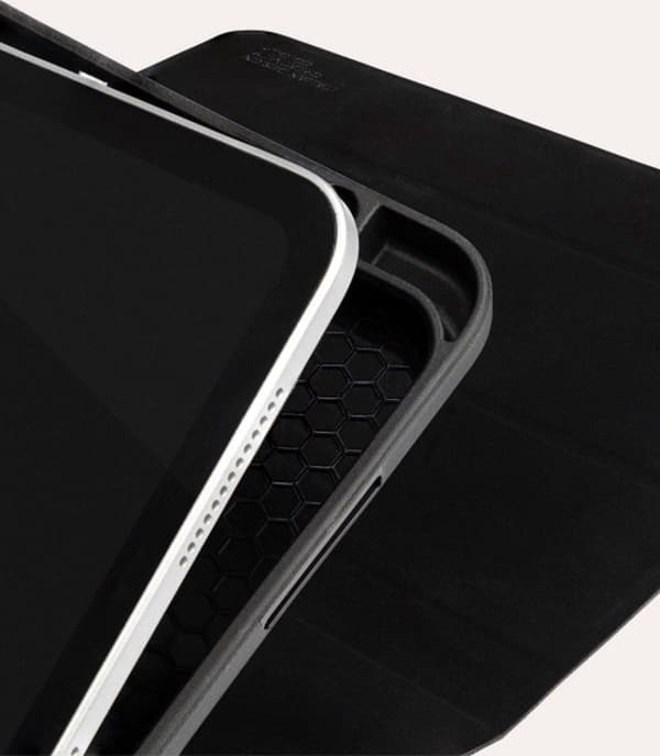 Tucano - Bokhylla Surfplatta - iPad Pro 11'' / iPad Air 10.9'' - Miljövänlig - Svart