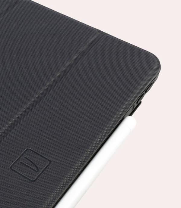 Tucano - Bokhylla Surfplatta - iPad Pro 11'' / iPad Air 10.9'' - Miljövänlig - Svart