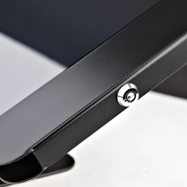 StarTech.com Låsbar tabletholder, Universal Anti-Theft Tablet Stand til tablets op til 10,5, Kompatibel K-slot, Skrivebord / VESA / Vægholder, Fleksib