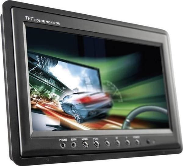 Renkforce T-900B Car LCD-näyttö 22,9 cm 9 tuumaa