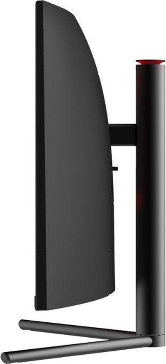 LC Power LC-M27-FHD-240-C Gaming-skærm 68,6 cm (27 tommer) Energimærke F (A - G) 1920 x 1080 Pixel Full HD 1 ms Audio, stereo (3,5 mm stik), DisplayPo
