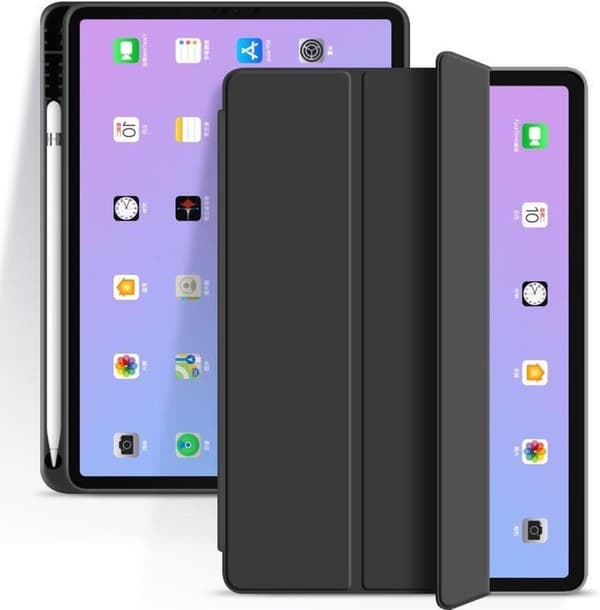 eSTUFF Penalhus iPad 10.2 2019 25,9 cm (10,2'') Folio Black