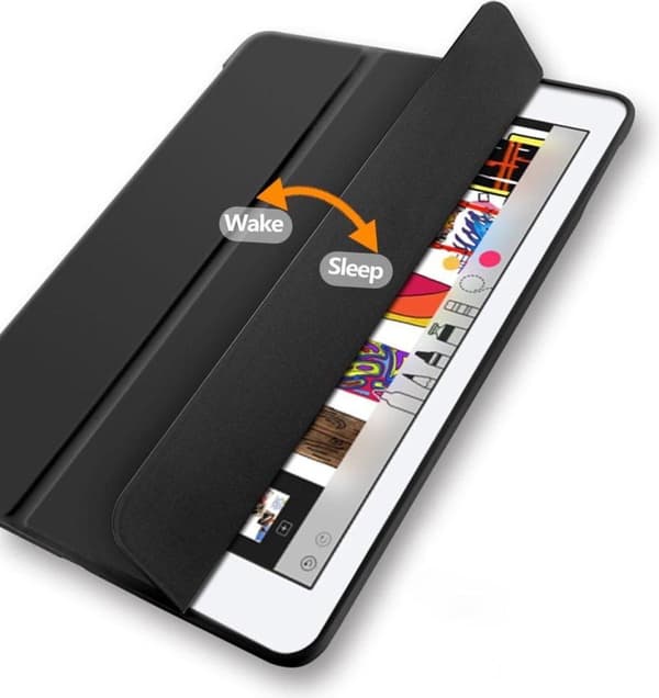 eSTUFF Pennfodral iPad 9.7 2017/2018 24,6 cm (9,7'') Folio Svart