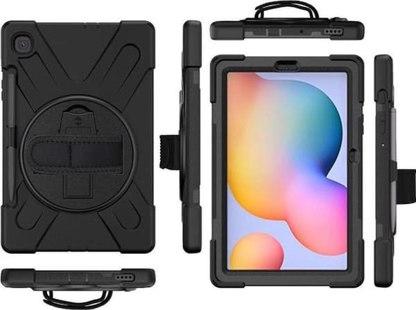 eSTUFF Samsung Galaxy Tab S6 Lite 26,4 cm (10,4'') Cover Sort