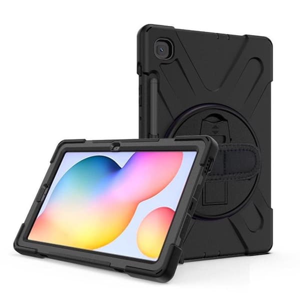 eSTUFF Samsung Galaxy Tab S6 Lite 26,4 cm (10,4'') Cover Sort
