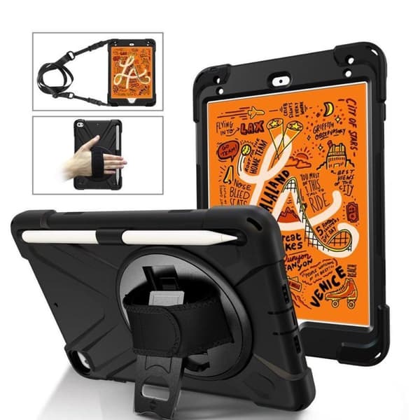eSTUFF iPad Pro 10.2 Defender Fodral 20,1 cm (7,9'') Skal Svart