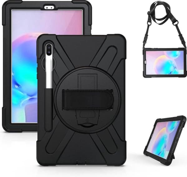 eSTUFF Samsung Galaxy Tab S6/S6 5G 26,7 cm (10,5'') Cover Sort