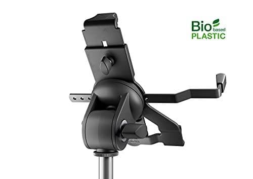 KOENIG & MEYER tablet PC tripod \"Biobased\" (clamping range 158 - 280mm | height 158 - 280mm | 360° rotatable) - in black (19775-300-55)