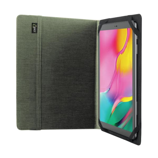 Trust Primo - Flip case for tablet - recycled PET - green - up to 25.4 cm (up to 25.40cm (10")) (24498)