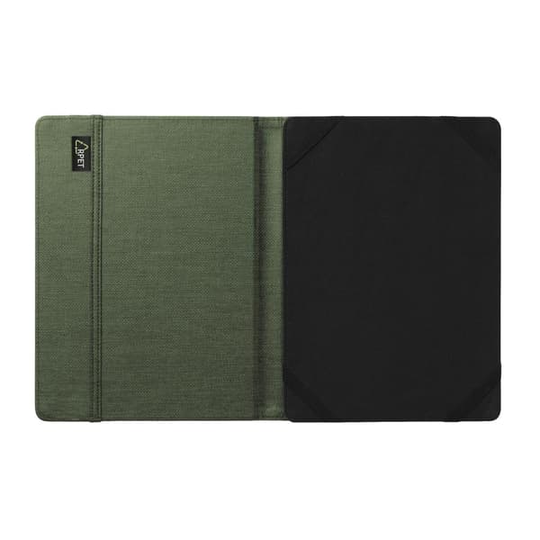 Trust Primo - Flip case for tablet - recycled PET - green - up to 25.4 cm (up to 25.40cm (10")) (24498)