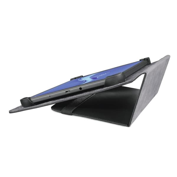 Hama "Xpand" - Flip Kotelo tabletille - polyuretaani, silikoni, kumi - musta - ohut muotoilu - 20,30 cm (8") (00216426)