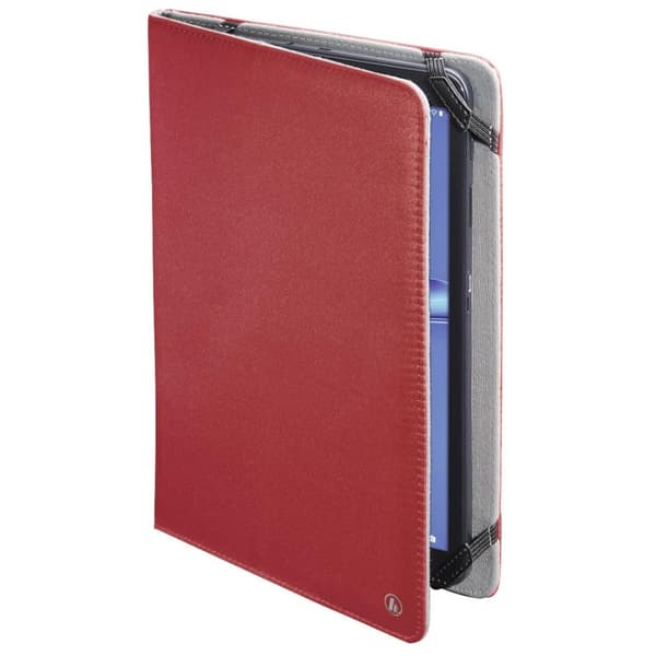 Hama "Strap" - Flip-etui til tablet - Polyester - Rød - 24 cm - 28 cm (9,5" - 27,90 cm (11"))