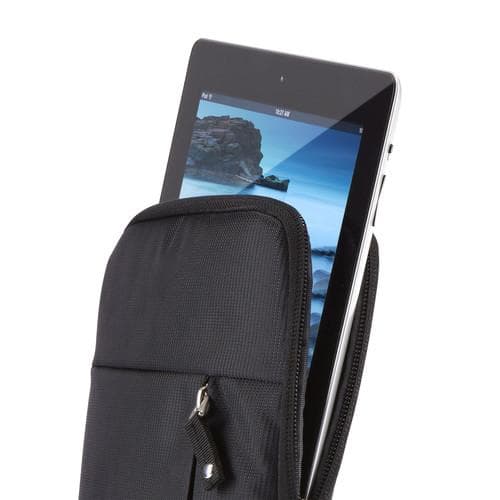 Etui Logic Tablet Sleeve + Lomme - beskyttende cover til tablet - nylon - sort - 25,40 cm (10")