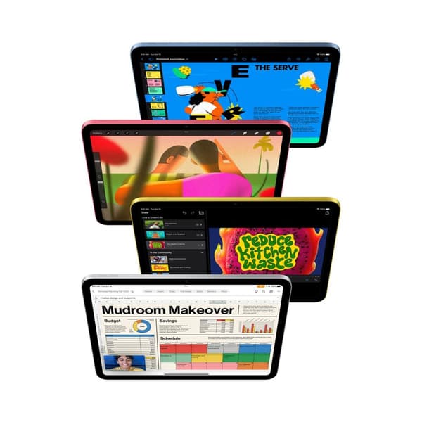 Apple 10.9-tommers iPad Wi-Fi 64 GB - Gul