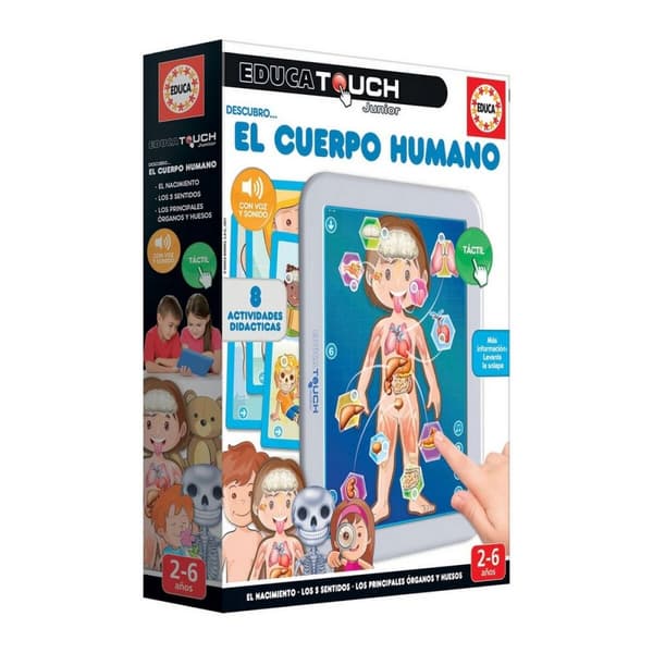Interaktiv Nettbrett for Barn Educa Educa Touch Junior: El Cuerpo Humano