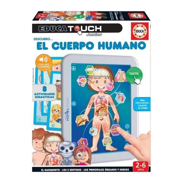 Interaktiv Nettbrett for Barn Educa Educa Touch Junior: El Cuerpo Humano
