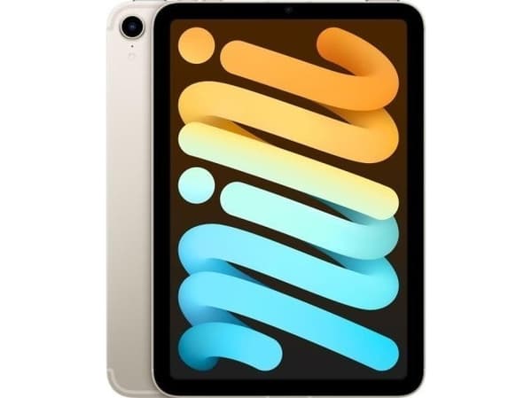 Apple iPad mini, 21,1 cm (8.3"), 2266 x 1488 pixlar, 64 GB, iPadOS 15, 297 g, Beige