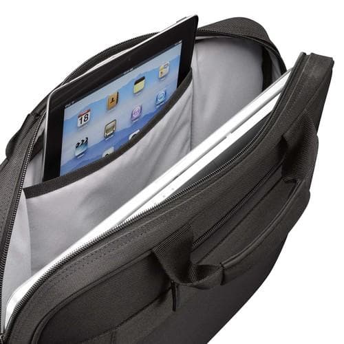 Case Logic DLC-117 Svart notebookfodral 43,9 cm (17,3") Dokumentväska Svart