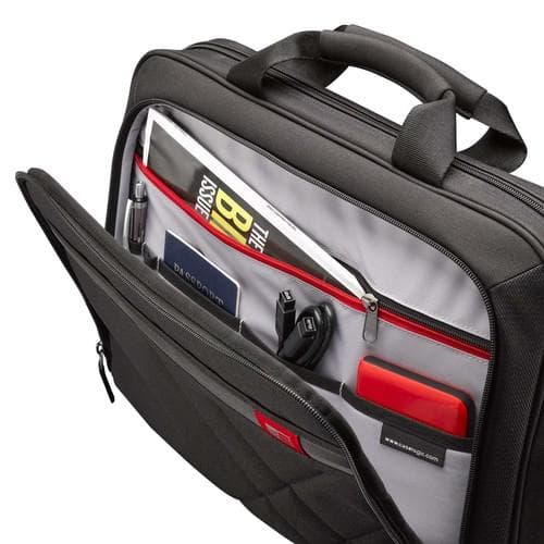 Case Logic DLC-117 Svart notebookfodral 43,9 cm (17,3") Dokumentväska Svart
