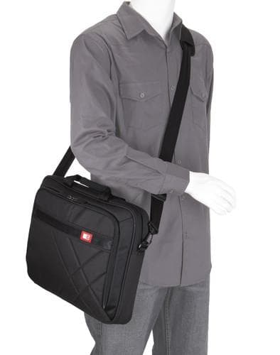 Case Logic DLC-117 Svart notebookfodral 43,9 cm (17,3") Dokumentväska Svart