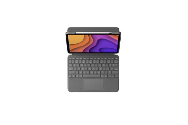 Logitech Folio Touch Grey Smart Connector AZERTY fransk
