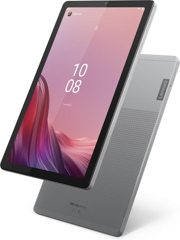 Lenovo Tab M9 ZAC3 - Surfplatta - Android 12 eller senare - 32GB eMMC - 22,9 cm (9") IPS (1340 x 800) - microSD-kortplats - Arctic Grey (ZAC30123SE)