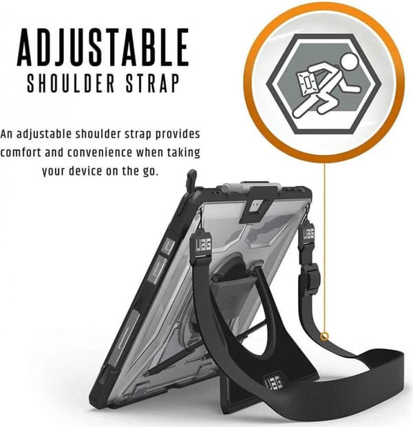 UAG valgfri skulderrem til UAG tablets - iPads, Microsoft, Galaxy Tabs - Skulderrem - til Microsoft Surface Go 3, Pro 7+, Pro 8, Samsung Galaxy Tab A7
