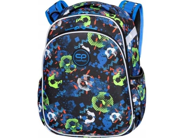 coolpack turtle football backpack blue